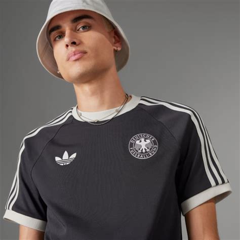 adidas t shirt mit streifen schwarz|adidas 3.